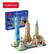 MYKINGDOM - Đồ Chơi CUBIC FUN Trẻ Em Xếp Hình 3D Thành Phố New York MC255H