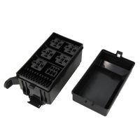 6 Way Auto fuse box assembly With terminals and Auto car insurance tablets mounting boAuto Relays Box