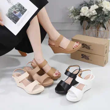 Sandal hot sale wedges lazada