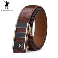 Paul authentic leather mens leisure belt joker automatic new pure leather belt belt buckle belt male male