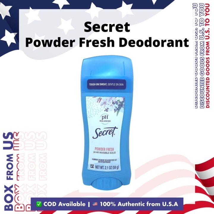 Secret Powder Fresh Deodorant 2.10z (59g) | Lazada PH