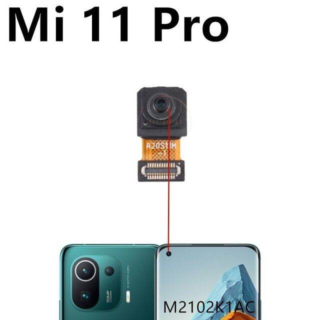 กล้องด้านหลังสําหรับ-xiaomi-mi-11-pro-ultra-front-frontal-selfie-หันหน้าไปทางด้านหลังกล้องหลักขนาดใหญ่โมดูล-flex-cable-อะไหล่ทดแทน