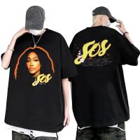 Rapper SZA Music Album SOS Graphic T-shirt Men Women Vintage Oversized Hip Hop Short Sleeve T-shirts Male Casual Cotton T Shirt 4XL 5XL 6XL