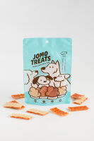 ขนมสุนัข JOMO TREATS โจโม่ทรีทส์ มินิแซนวิชแซลมอนและปลาเนื้อขาวกับปลาเส้น โจโม่ทรีทส์ DOG SNACK ทำจากเนื้อปลา หมาแพ้ไก่ทานได้ ช่วยบำรุงขน