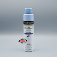 Neutrogena Ultra Sheer Body Mist Sunscreen SPF70 สเปรย์กันแดด รุ่นใหม่ รับประกันข้องแท้ 100%