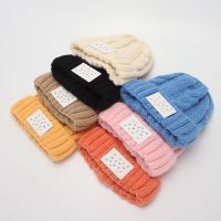 【YD】 Hats Beanie Color Letters Knitted Hat Students Keep Warm Cold-proof Gorro New