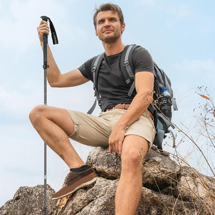 tongkat-hiking-ไม้เท้าเดินป่าพับได้5ส่วนไม้เท้าคาร์บอนไฟเบอร์แบบยืดหดได้ไม้ค้ำปีนเขา-tongkat-hiking-ไม้เท้าเดินป่าไม้เท้า