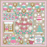 this is a marshmallow world 45-45 counted 14CT 18CT 25CT 22CT 28ct 16ct Cross Stitch Sets DIY Cross-stitch Kits Embroidery