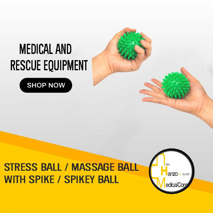 STRESS BALL / MASSAGE BALL WITH SPIKE / SPIKEY BALL