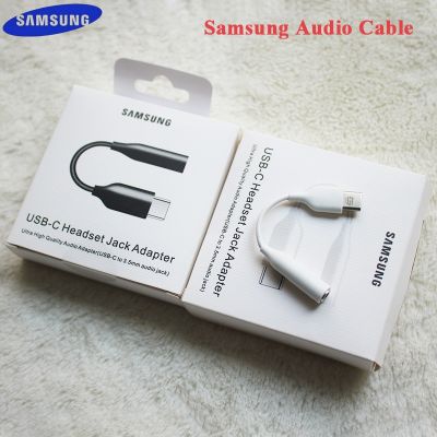 Samsung Galaxy A82 A80 A6S A73 A33 Z สายหูฟังโทรศัพท์ USB Type C ถึง3.5MM แจ็คอะแดปเตอร์เสียงสำหรับ Note 10 10 10 A90 5G