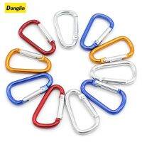 Donglin 10/20 pcs D Shape Carabiner Buckle แคมป์ปิ้ง เบ็ด คลิป Paracord Buckles