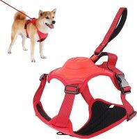 【FCL】✹ ATUBAN Dog Harness and Retractable Leash SetDog for Large Dogs No PullAdjustable Soft Vest Walk