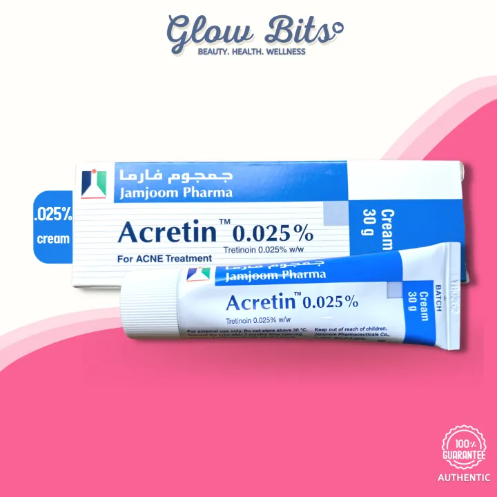 Acretin 0025 Tretinoin Cream 30g Lazada Ph