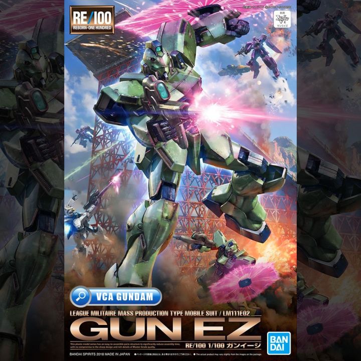 bandai-gunpla-reborn-one-hundred-re100-1-100-gun-ez-โมเดล-กันดั้ม-กันพลา-vca-gundam