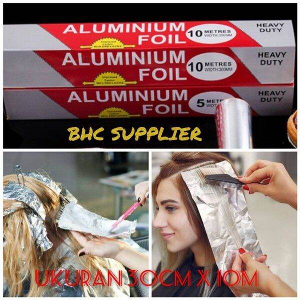 Almunium Foil Ukuran 30 Cm x 10 Meter Untuk Pewarna Rambut Mewarnai