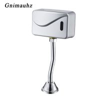 Bathroom Sensor Touchless Urinal Flush Auto Sensor Urinal Flush Valve Toilet Exposed Wall Mounted Automatic DC 6V Accessories