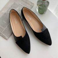 รองเท้าผู้หญิง2020แฟชั่น Splice สี Flats Pointed Toe Ballerina Ballet แบนรองเท้า Zapatos Mujer Drop Shipping ##0