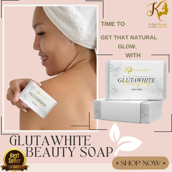24K Glutawhite Beauty Soap by K Gold Beauty Soap Brightest Skin, Soap