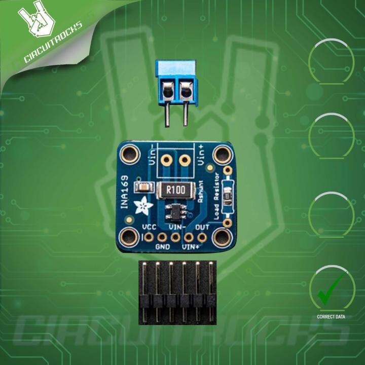DC Current Sensor INA169 Analog Breakout 60V 5A Max Lazada PH