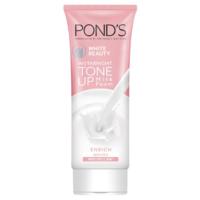 PONDS Aura Beauty Instabright Tone Up Milk Foam 100g. พอนด์ส ออร่า บิวตี้ อินสตาไบร์ทโทนอัพ โฟมล้างหน้า