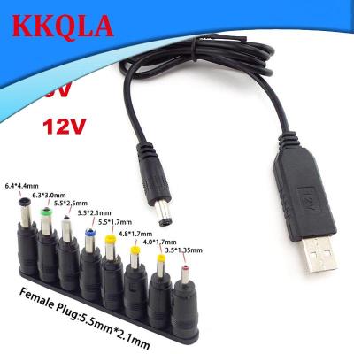 QKKQLA USB to DC Power Cable Universal USB to DC Jack Charging Cable Power Connector Adapter for Router Mini Fan Speaker