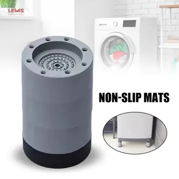 4pcs Dryer Stabilizer Mat Moisture-proof Anti-slip Washer Rubber