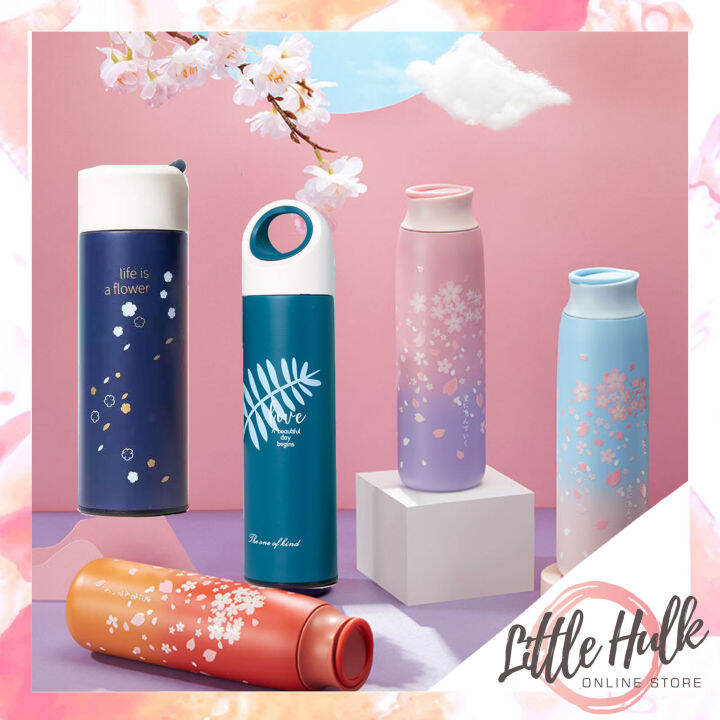 **READY STOCK** Japanese New Sakura Tumbler Bottles Stainless Steel ...