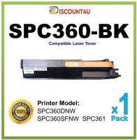 ตลับโทนเนอร์ SPC360-BK เทียบเท่าสําหรับเครื่องพิมพ์ Ricoh Spc360Dnw Spc360Sfnw Spc 360 360DNW 360SFNW