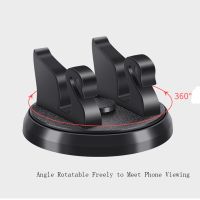 New Style 360 Degrees Rotatable Round Base Easy Mount Goose Shape Car Phone Holder for iPhone  Samsung Phone  Universal Phone Car Mounts