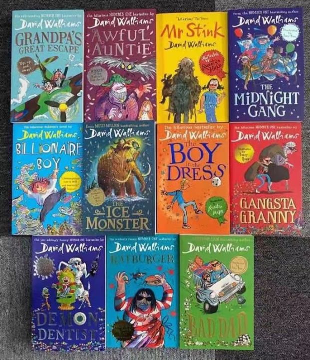 [SG STOCK] The World of David Walliams 11 Books Set | Lazada Singapore