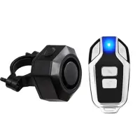 Wireless Bike Burglar Alarm USB Electric Motorcycles Scooter Bicycle Security Protection Vibration Alarm