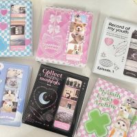 Korean 4 Grid Life Photo Album Cards Organizer Notebook Storage Book Collection Book 【AUG】