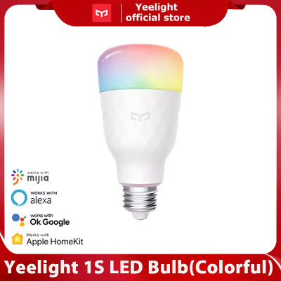 Yeelight 1S1SE E27 6W RGB Smart LED Bulb Wireless Voice Control Colorful Light 100-240V Support Mi home Home