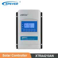 เครื่องควบคุมที่ชาร์จแสงอาทิตย์ EPever 40A MPPT 12V 24V อัตโนมัติพร้อมจอแสดงผล XDS2พีวีสูงสุด100V สำหรับตะกั่วกรดและแบตเตอรี่ Li ขายดีที่สุด XTRA4210AN