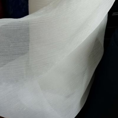 ผ้าไหมสีขาวนม Shunxiong Georgette กว้างไหมหม่อนชุดเดรสผ้าพันคอผ้าไหมผ้าราคาหนึ่งเมตร