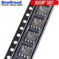 10PCS NEW NE555DR NE555D NE555DT NE555P NE555N SOP-8 DIP-8 Clock Programmable Timer Oscillation WATTY Electronics