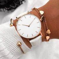 Luxury Fashion Watch Women Leather Watch Ladies Simple Quartz Bracelet Wrist Watch Womens Clock Zegarek Damski 2021 Reloj