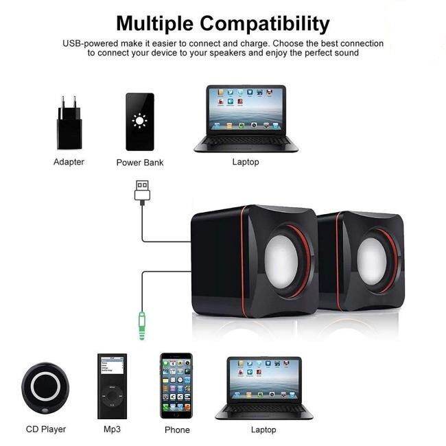Sound Bytes D02L Sound Box Multimedia Speaker Lazada PH