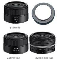 เลนส์ฮู้ดน้ำหนักเบาสำหรับ Nikon Z28mm .8/Z40mm ติดตั้งและถอดได้ง่าย-ferrutghggf