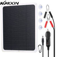 KKmoon อัพเกรดพลังงานแสงอาทิตย์ค้างคาว-Tery Trickle Charger Maintainer 12V แบบพกพากันน้ำแผงพลังงานแสงอาทิตย์ Trickle ชุดชาร์จสำหรับรถยนต์รถจักรยานยนต์เรือ Marine RV Trailer Powersports Snowmobile