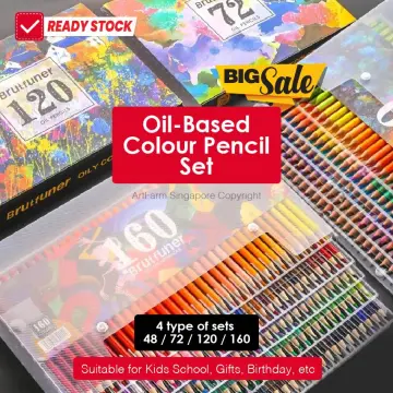 50 Color Pencil Set Pencils for Adult Coloring Books Drawing Pencil Art  LolliZ for sale online
