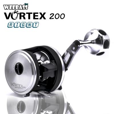 อุปกรณ์ตกปลา WEEBASS รอก - รุ่น VORTEX 200 (หมุนขวา) รอกตกปลา รอกเบททรงกลม