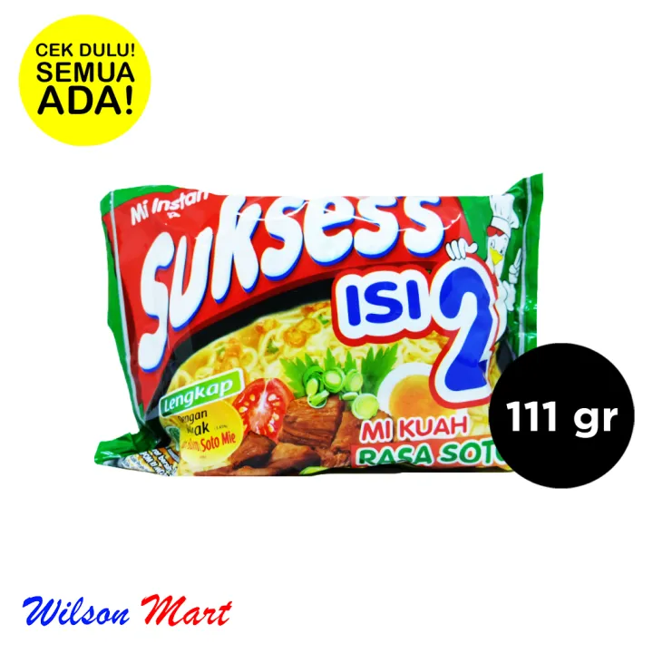 Suksess Isi Mi Kuah Instant Rasa Soto Gram Mie Sukses Lazada