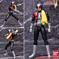 Model โมเดล งานแท้ 100% Bandai S.H.Figuarts จาก Riderman ไรเดอร์แมน Masked Kamen Rider V4 V3 ไอ้มดแดง คาเมนไรเดอร์ วี4 วี3 Riderman ไรเดอร์แมน Ver Original from Japan Figma ฟิกม่า Anime ขยับแขน-ขาได้ อนิเมะ การ์ตูน มังงะ manga Figure ฟิกเกอร์