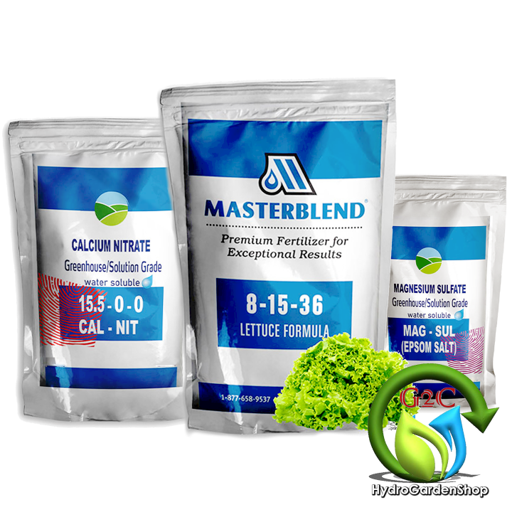 Lettuce Formula 81536 bundle pack 500grams with Calcium Nitrate