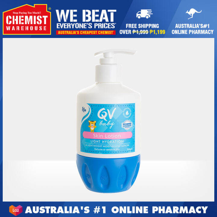 Ego QV Baby Skin Lotion 250g Pump Moisturising Lotion [Chemist