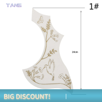 ?【Lowest price】TANG 1PC Guitar pickguard จานขูดแผ่น self adhesive Guitar pickguard อุปกรณ์เสริม