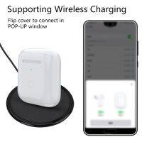 Replacement Wireless Charging Box with LED Indicator for Airpods 1/2/3 Bluetooth-compatible Earphone Charger Case Su