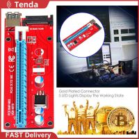 {Tenda} USB 3.0 164P PCI-E Express 1x ถึง16x Extender Riser Card 6Pin การขุด SATA