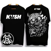 KUSH เสื้อยืดมวยมวยการออกแบบใหม่คุณภาพสูงรับประกันเสื้อผ้าสำหรับผู้ชายและผู้หญิงเสื้อ แขนสั้นอินเทรนด์ ฮาโลวีน